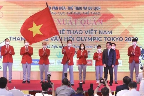 Delegación vietnamita lista para participar en Juegos Olímpicos de Tokio