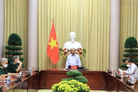 Presidente de Vietnam destaca actividades de apoyo a inválidos de guerra y familias de mártires
