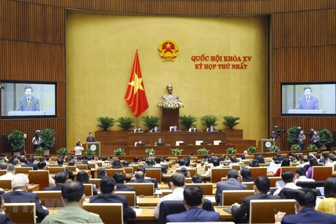 Concluye tercera jornada del primer período de sesiones parlamentarias de Vietnam