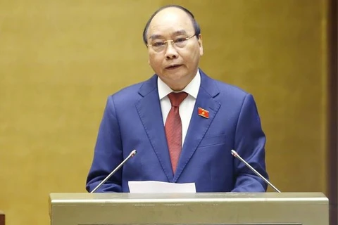 Nguyen Xuan Phuc jura su cargo como Presidente de Vietnam