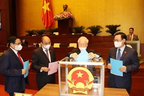 Parlamento de Vietnam aprueba los cargos de Viceprimeros ministros
