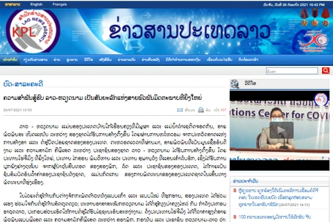 Resalta prensa laosiana nexos de amistad y solidaridad especial entre Vietnam y Laos