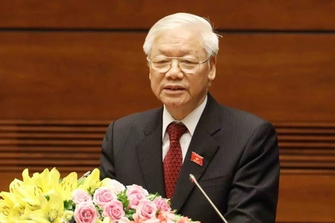 Dirigente partidista vietnamita recaba mayor unidad y fuerza en lucha contra COVID-19