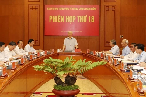 Sesionará mañana el Comité Directivo Central para lucha contra la Corrupción en Vietnam