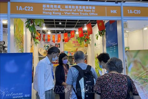 Presentan productos vietnamitas en Exposición alimentaria de Hong Kong 2021