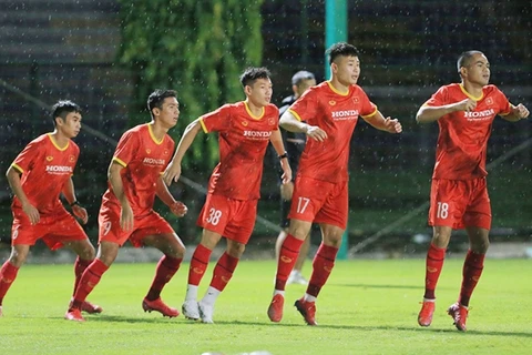 Selección de fútbol sub-22 de Vietnam se prepara para ronda clasificatoria de Copa Asiática 2022