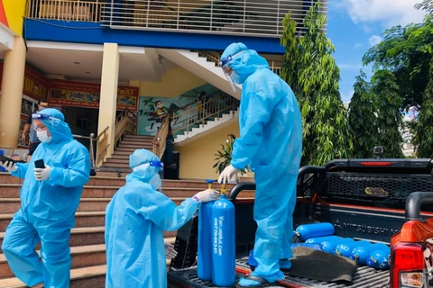 Establecen cajeros automáticos de oxígeno en Ciudad Ho Chi Minh en respuesta al COVID-19