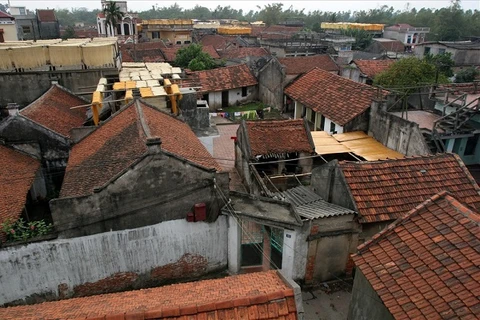 Aldea de Cu Da en Hanoi, “museo viviente” de arquitectura de pueblo artesanal de Vietnam