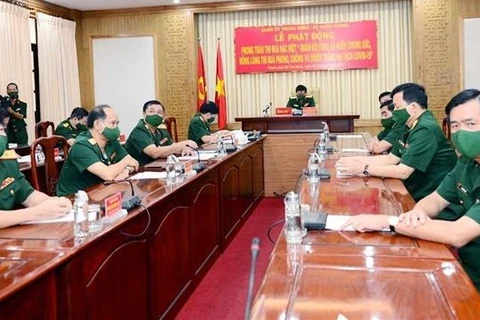 Ejército de Vietnam lanza movimiento de emulación contra el COVID-19