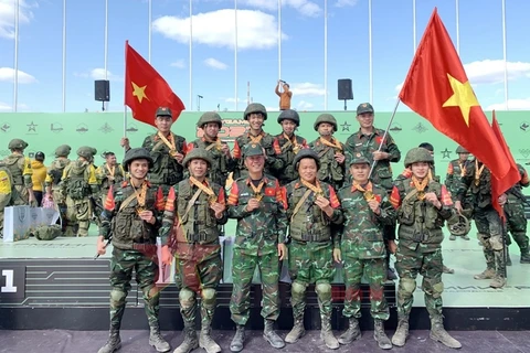 Vietnam con buenos resultados en Army Games 2021