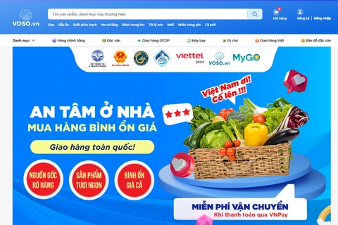 Plataforma electrónica Voso: mercado de venta de productos vietnamitas