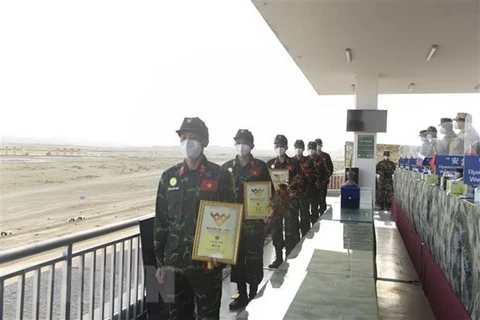 Delegación del Ejército Popular de Vietnam deja gran impresión en Army Games 2021