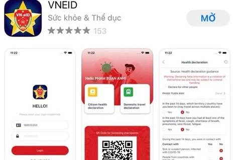 Lanzan en Vietnam aplicación VNEID para la declaración médica