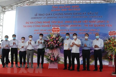Provincia vietnamita aprueba proyecto millonario de obleas de silicio