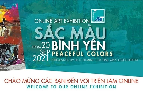 Celebran en Vietnam exposición virtual de arte con el tema "Colores pacíficos"