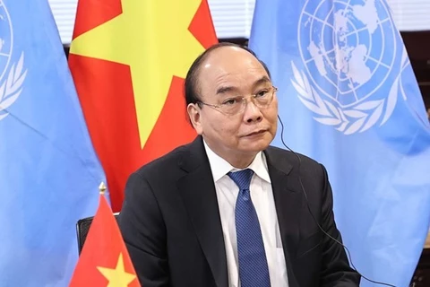 Presidente de Vietnam enfatiza la necesidad de intensificar la cooperación global contra pandemia