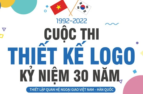 Lanzan concurso de diseño de logo por el 30 aniversario de nexos Vietnam-Corea del Sur