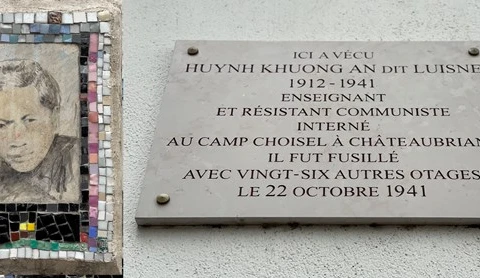 Efectúan en Paris 80 aniversario de fallecimiento del soldado antifascista vietnamita