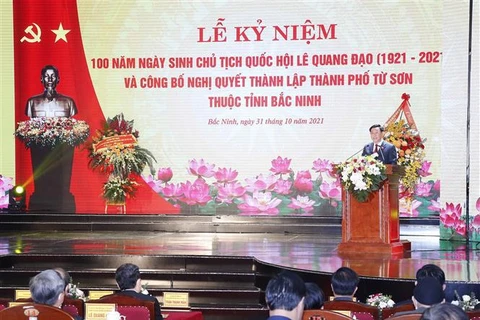 Conmemoran centenario del natalicio de expresidente del Parlamento vietnamita