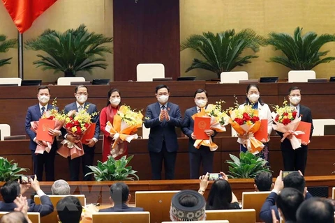 Establecen grupos parlamentarios de Asamblea Nacional de Vietnam de la XV Legislatura