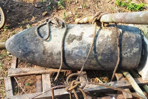 Detectan dos bombas remanentes de la guerra en provincia vietnamita