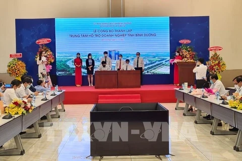 Presentan centro de asistencia a empresas de provincia vietnamita de Binh Duong