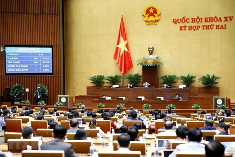 Parlamento vietnamita aprueba resolución de distribución del presupuesto estatal
