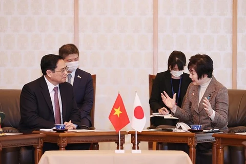 Primer ministro de Vietnam se reúne con líderes de la Dieta Nacional de Japón