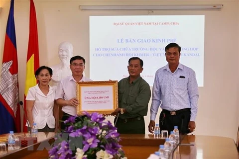 Respaldan construcción de oficina local de Asociación Khmer-Vietnam en Camboya