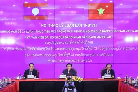 Partidos de Vietnam y Laos realizan VIII seminario teórico