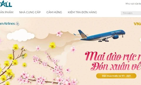 Vietnam Airlines presenta plataformas de comercio electrónico