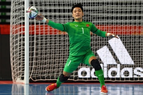 Jugador vietnamita en la lista de 10 mejores porteros mundiales de futsal