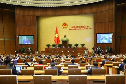 Concluye primera sesión extraordinaria del Parlamento vietnamita de XV legislatura