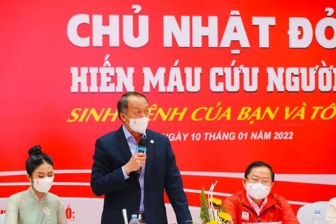 Lanzan campaña de donación de sangre en Vietnam en 2022