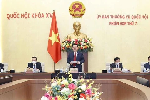 Inauguran séptima reunión del Comité Permanente de la Asamblea Nacional de Vietnam