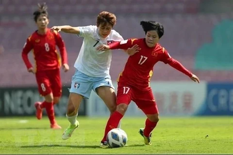 Medios internacionales saludan éxito del fútbol femenino vietnamita
