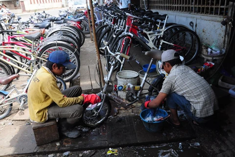 Exportaciones de bicicletas de Camboya se dispararon más del 71 por ciento en 2021