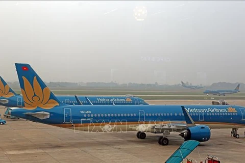 Aeropuerto Internacional de Noi Bai en Hanoi opera con normalidad