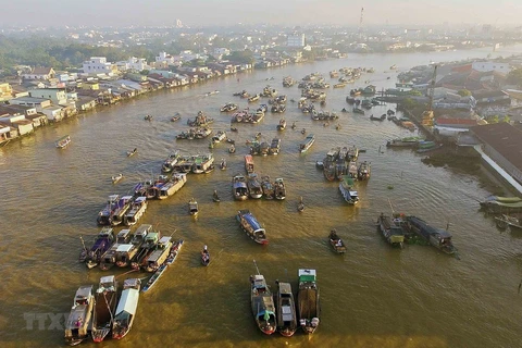 Sector turístico en el delta del Mekong se recupera gradualmente