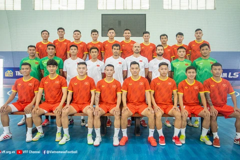 Selección vietnamita de fútbol sala se prepara para torneos regionales