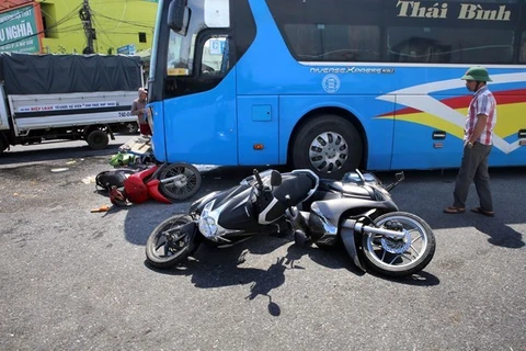 Accidentes de tráfico siguen disminuyendo en febrero en Vietnam