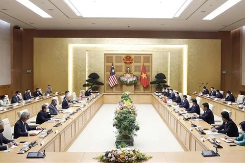 Primer ministro vietnamita se reúne con su homólogo malasio