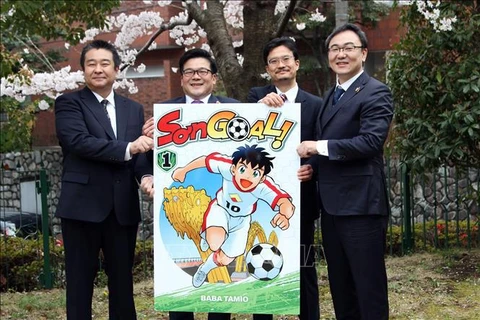 Editorial japonés publica primer manga sobre fútbol vietnamita