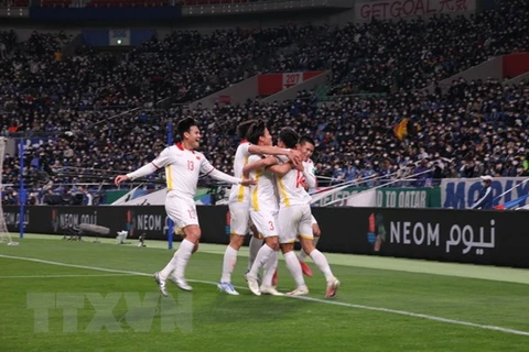 Medios de prensa de Japón destacan competitividad de futbolistas vietnamitas