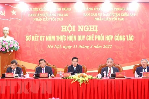 Dirigente vietnamita pide tramitación oportuna de casos de gran interés público