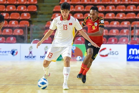 Vietnam encabeza grupo B del Campeonato de Futsal del Sudeste Asiático 2022
