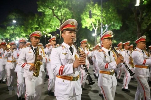 Hanoi acoge Festival musical de la Policía de ASEAN 