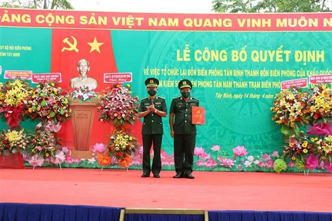 Establecen estación de guardia fronteriza en provincia vietnamita de Tay Ninh