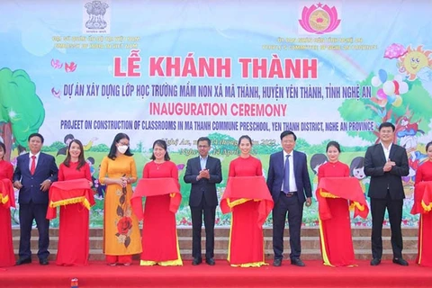 La India financia instalaciones de educación preescolar en Vietnam