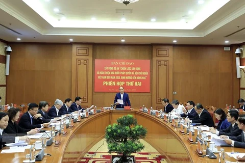 Efectúan segunda reunión sobre construcción del Estado de derecho socialista de Vietnam